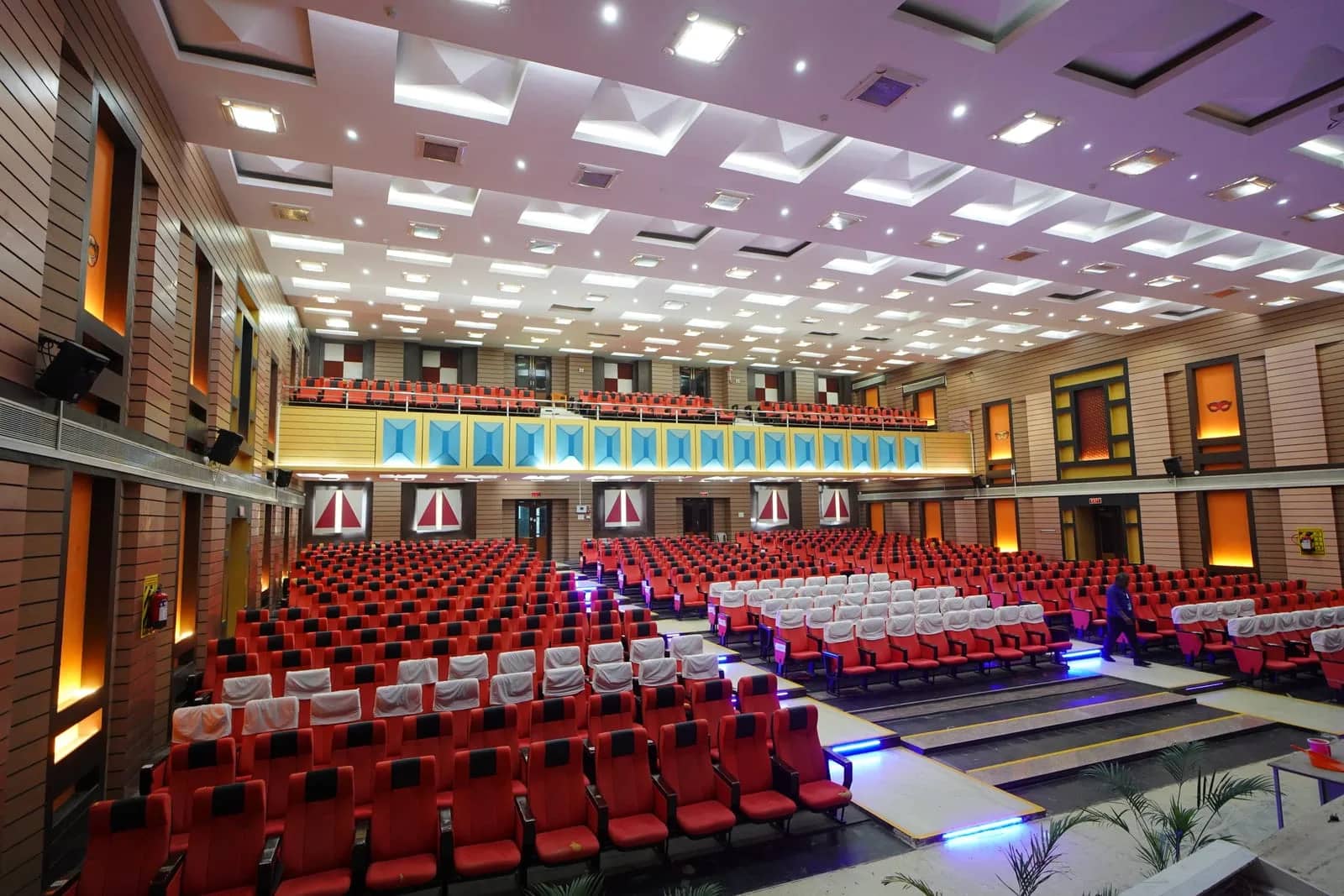 Auditorium at the GSBM campus, OMR, Chennai