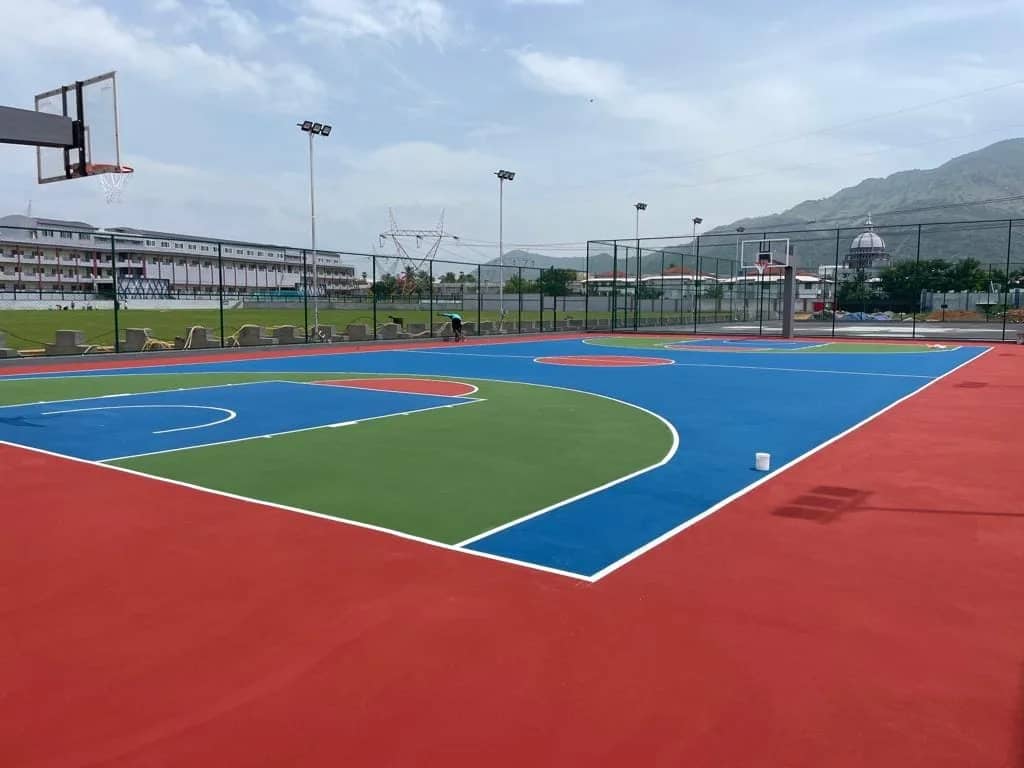 Basketball Court at the GSBM campus, OMR, Chennai